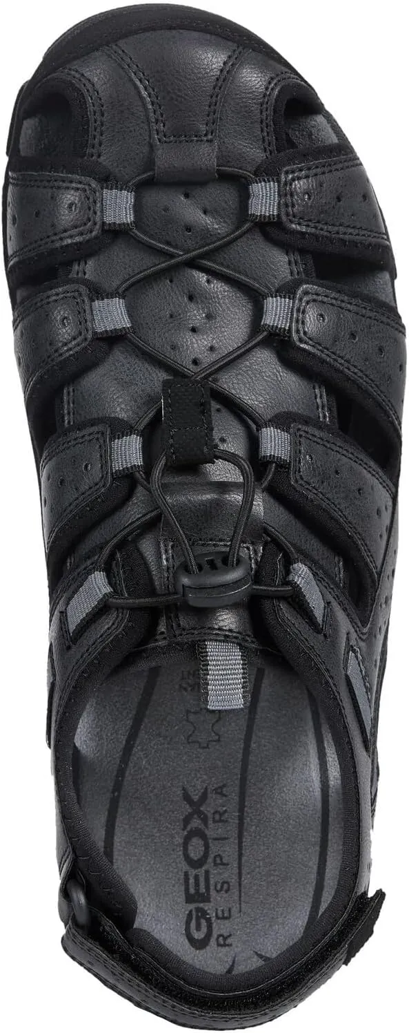 Geox Men's Sandal Strada B Closed Toe