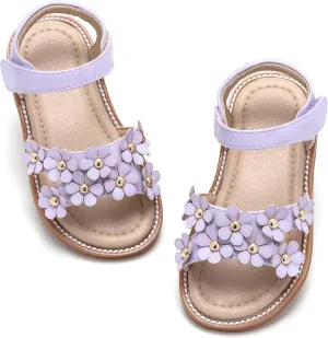 GINFIVE Toddler Girls Sandals Girls Toddler Sandals Little Girls Kids Shoes