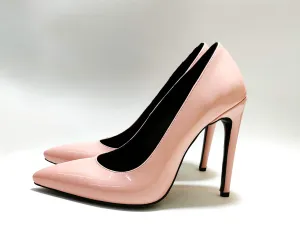 Glossy Pink Patent 11cm heels
