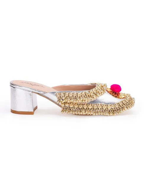 Gold Ghungroo Crown(heel)