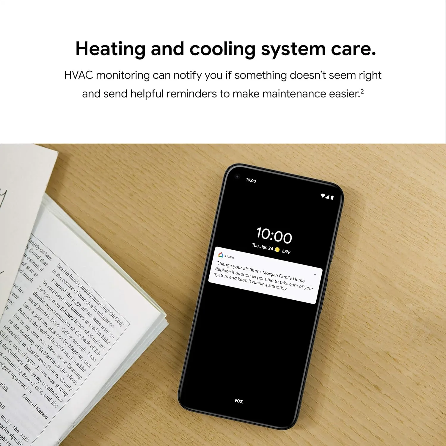 Google Nest Thermostat - Smart Thermostat for Home - Programmable Wifi Thermostat - Snow