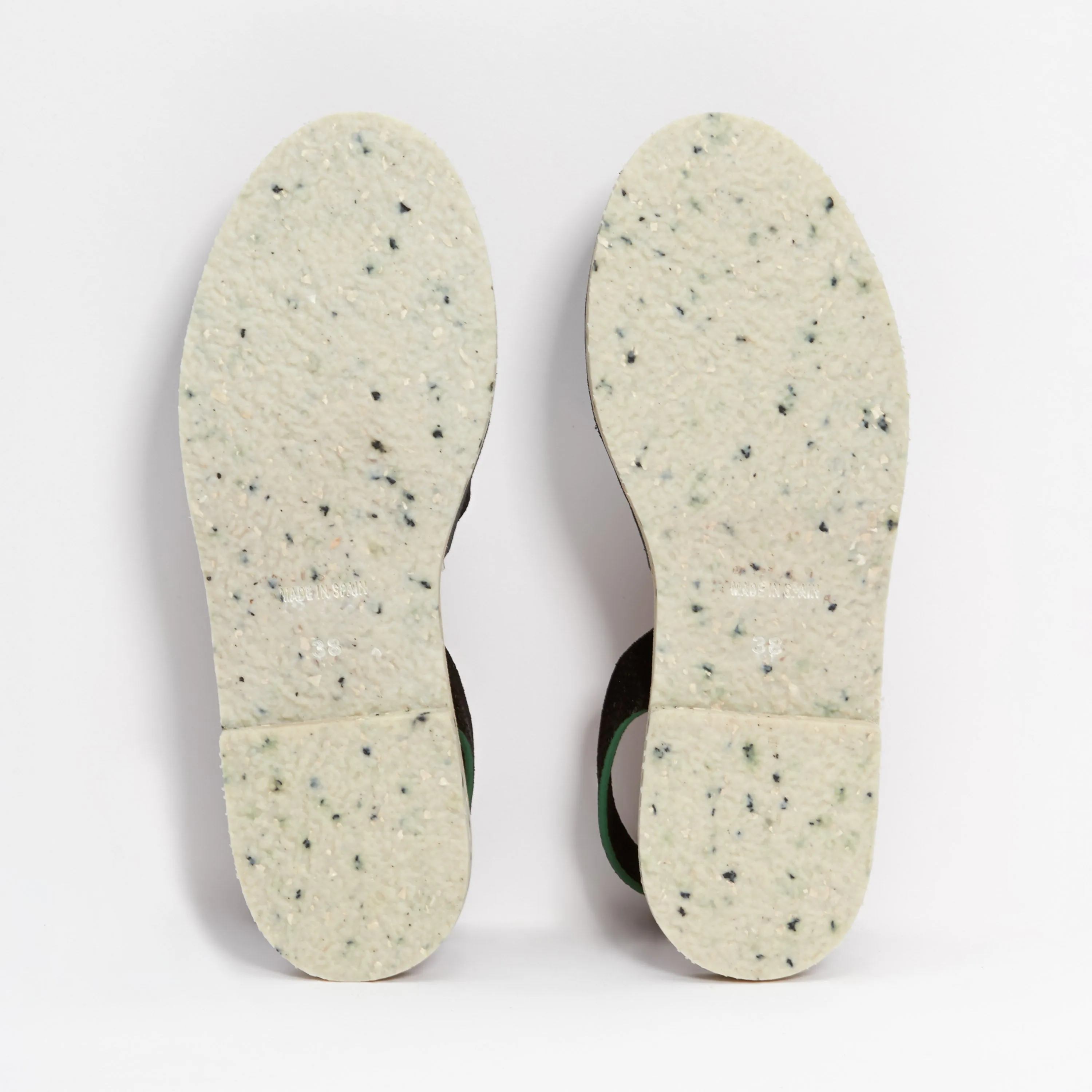 GOYA Playa | Black Suede Serpiente