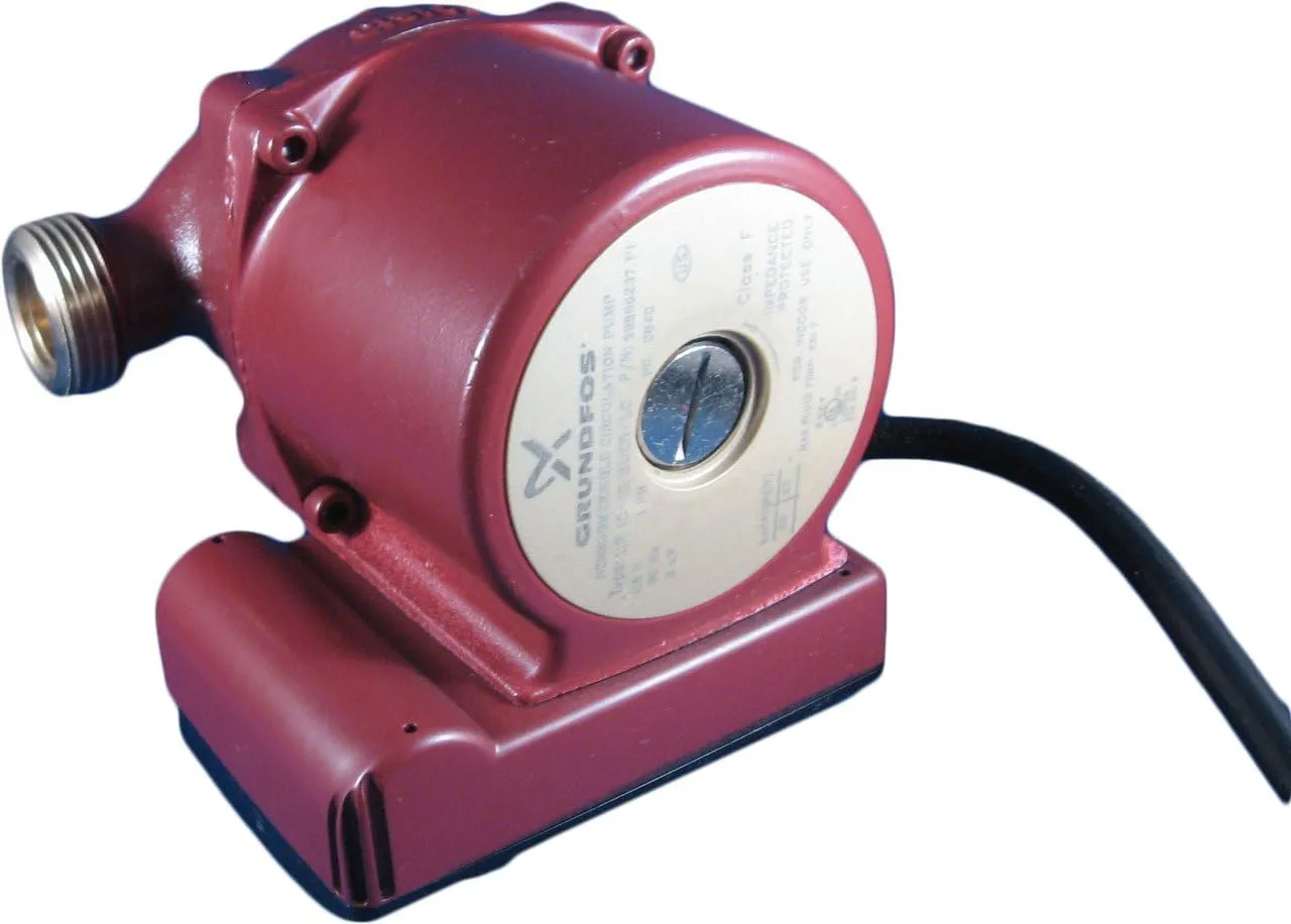 Grundfos 59896124 1/25 Horsepower Recirculator Pump
