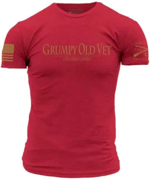 Grunt Style Grumpy Old Vet Men's T-Shirt