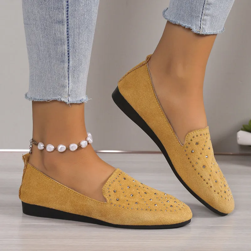 GS Mule | Luxe lage muiltjes met strass details voor dames