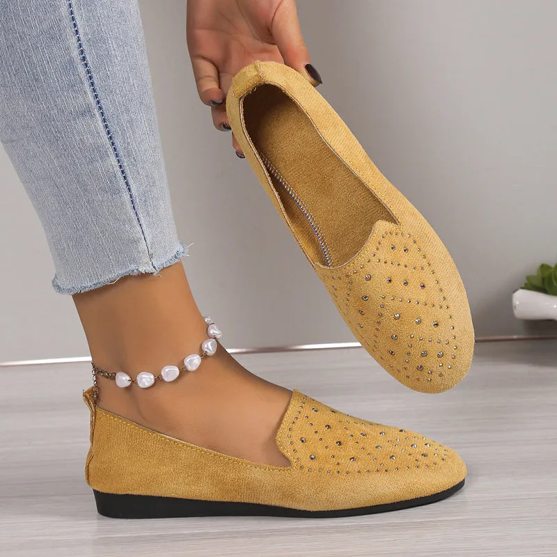 GS Mule | Luxe lage muiltjes met strass details voor dames