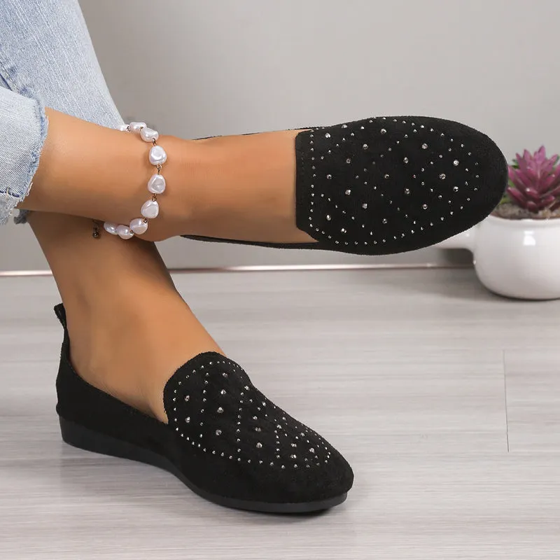 GS Mule | Luxe lage muiltjes met strass details voor dames