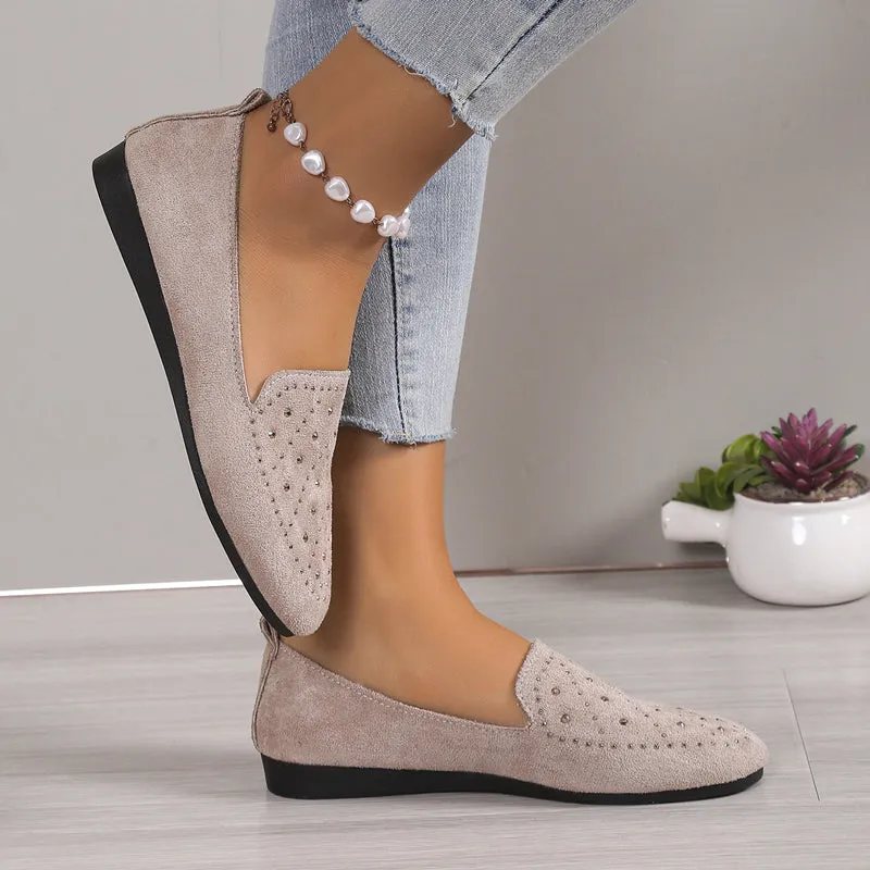 GS Mule | Luxe lage muiltjes met strass details voor dames