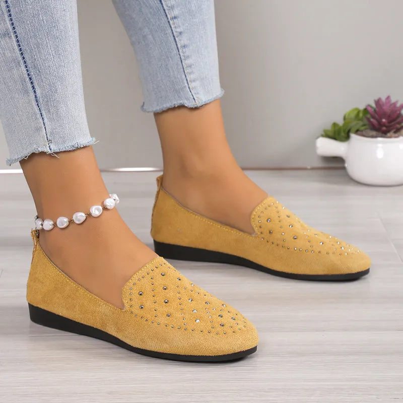 GS Mule | Luxe lage muiltjes met strass details voor dames