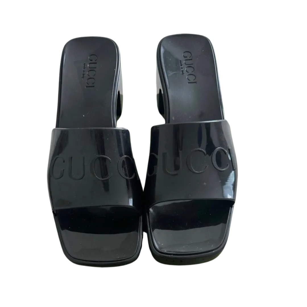 Gucci Rubber Slide Sandal