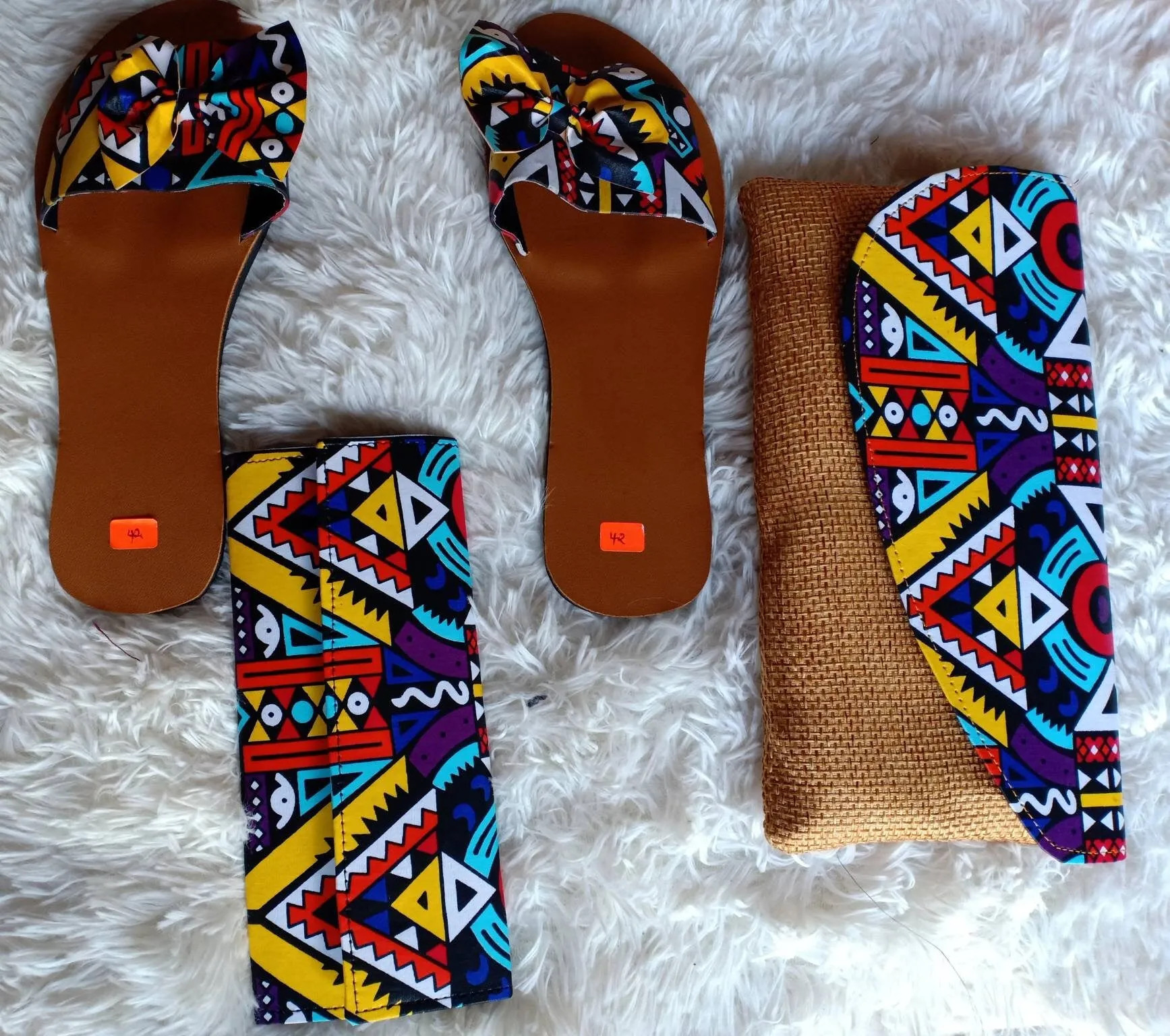 Handmade African Beaded Sandals/Authentic Maasai-Style Leather Flip-Flops Women/Boho Beach Sandals/Comfortable Summer Sandal African Gifts