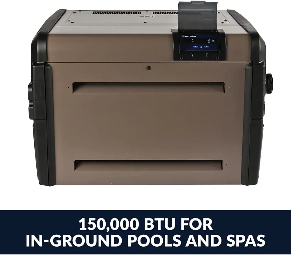 Hayward W3H150FDP Universal H-Series 150,000 BTU Propane Pool and Spa Heater for In-Ground Pools and Spas