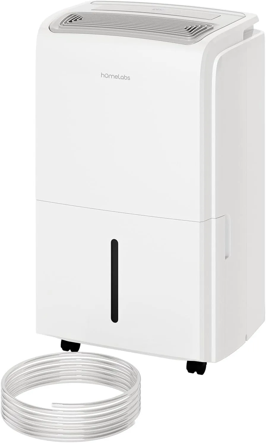 hOmeLabs 3500 Sq. Ft. Dehumidifier with Pump - Ideal for Medium to Large Rooms and Home Basements - Powerful Moisture Removal and Humidity Control - 40 Pint Capacity