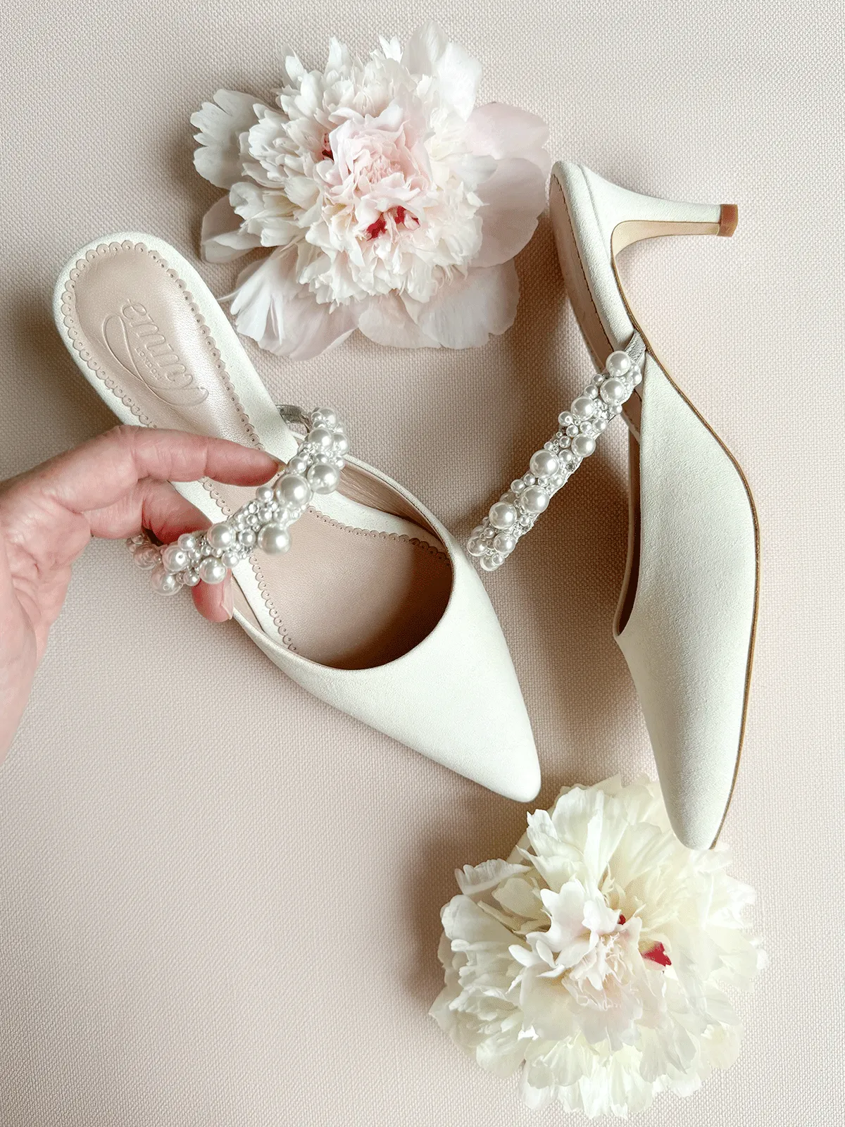 Honor Pearl Low Heel