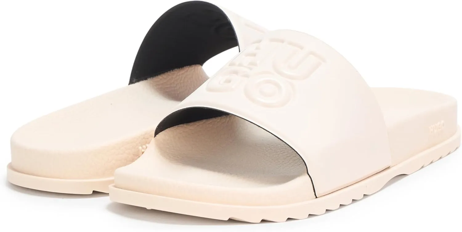 HUGO Women's Match Big Logo Slide Sandal