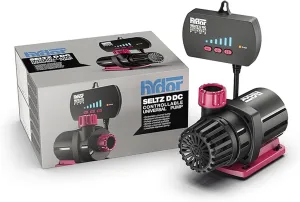 Hydor Seltz D DC Controllable Universal Pump 500 GPH, 750 GPH and 1000 GPH for Aquariums, Reefs, Ponds, Turtles, Terrariums and Fountains, Black (P21111.01)