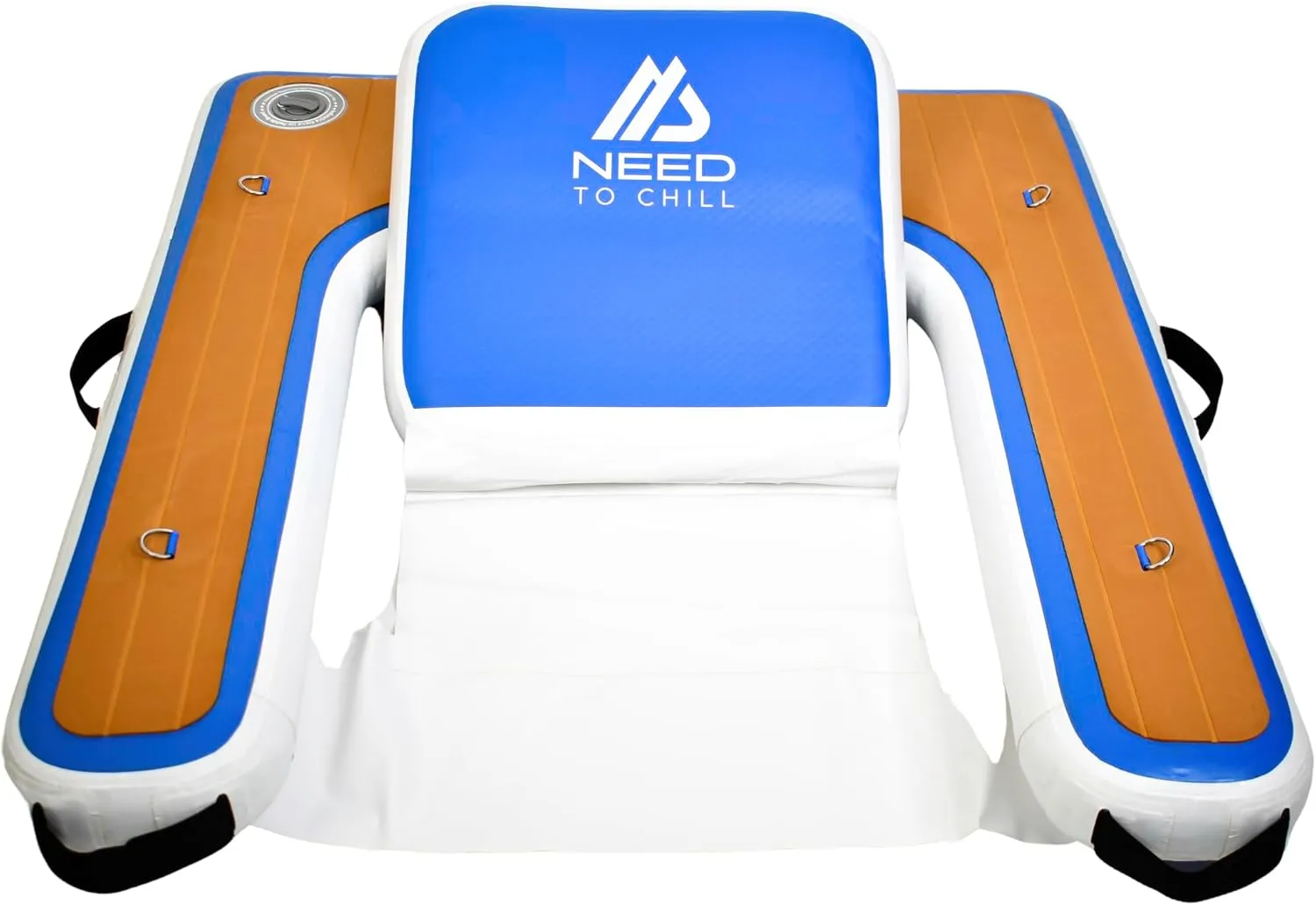 Inflatable Chair – Premium Outdoor Blow Up Seat Lounger for Boating, Beach, Lake, Pool - Includes Pump & Travel Bag - Foldable Water Floating Device for Adults Summer