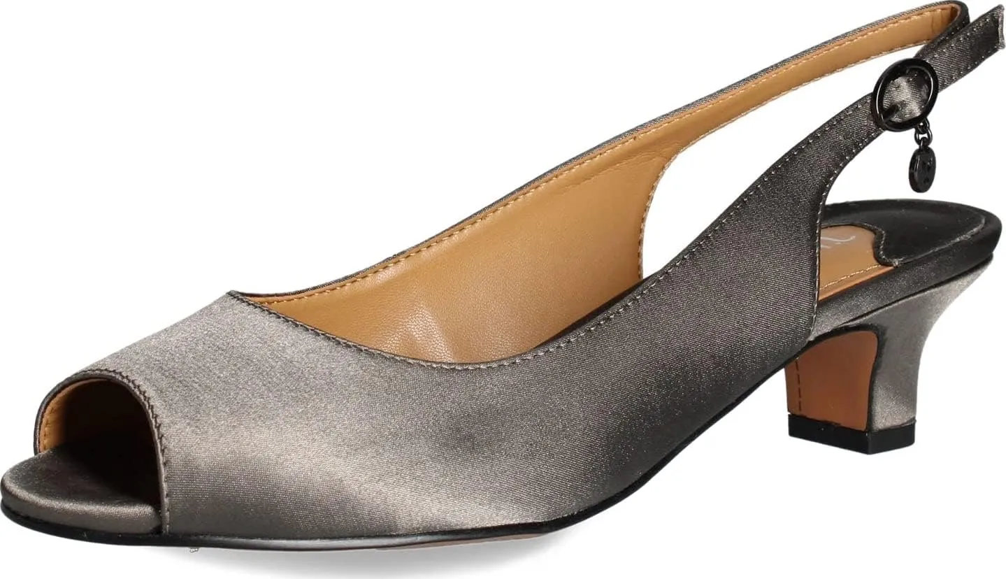 J Renee Jenvey Womens Sandal 105 CD US Dark Grey