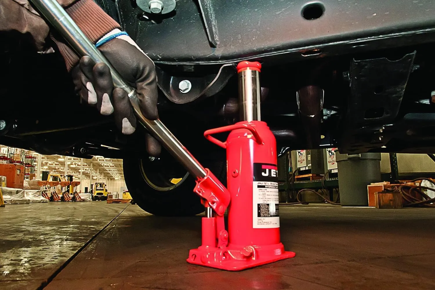 JET 3-Ton Hydraulic Bottle Jack (Model JHJ-3)