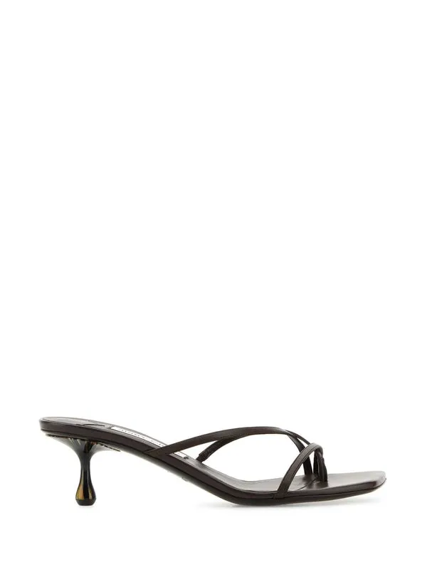 Jimmy Choo Brown Sandal Heels
