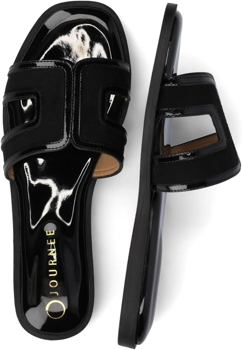 Journee Collection Women's Primah Slide Sandal