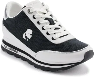 Karl Lagerfeld Paris Women's Cushioned Insole Everyday Maico-Lace Up Sneaker
