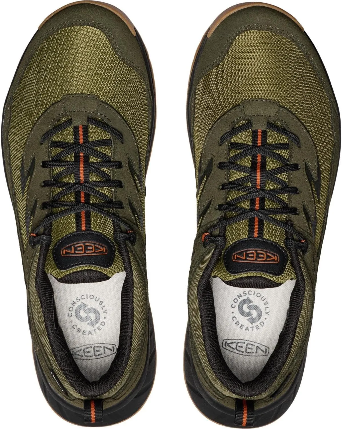 KEEN Men's Hightrail Low Height Durable Lightweight Breathable Leather Waterproof Hiking Shoes