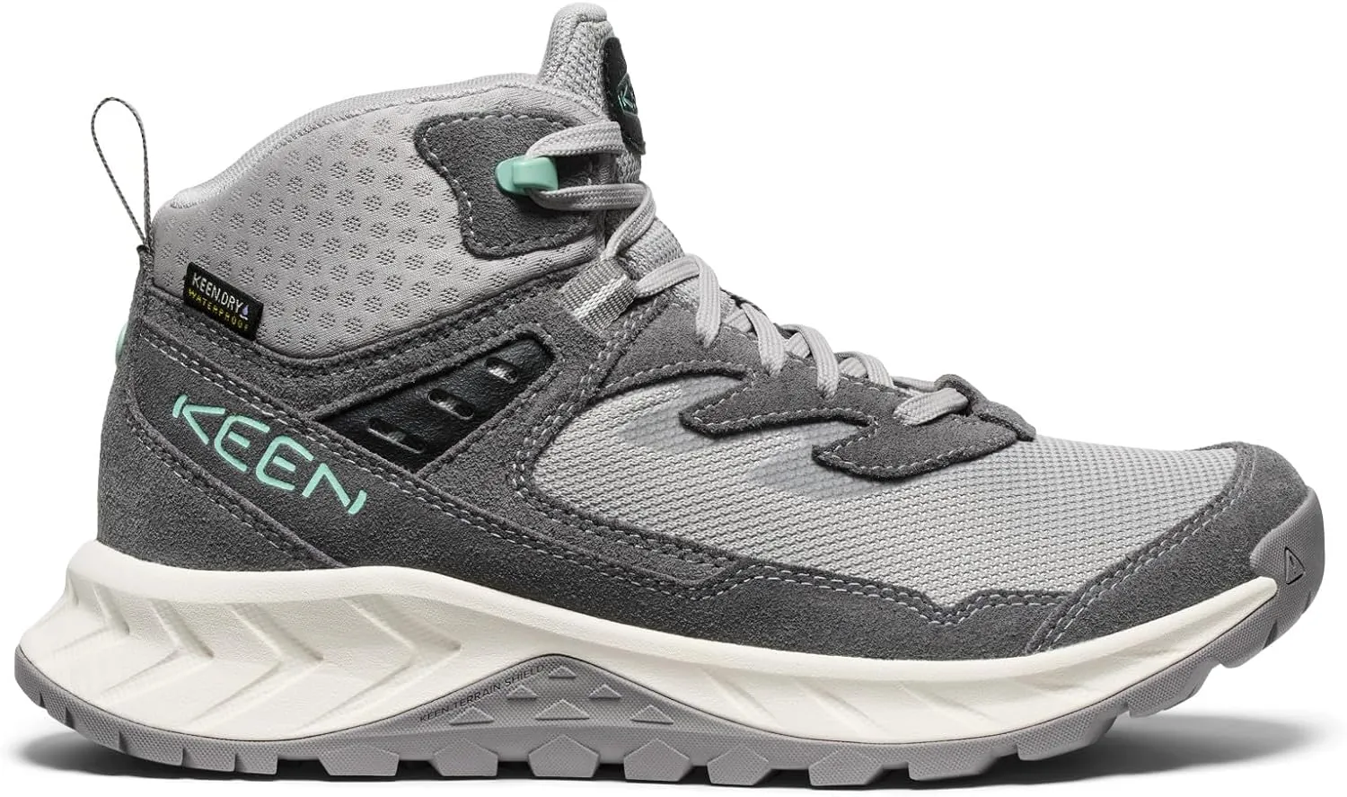 KEEN Women's Hightrail Mid Height Durable Lightweight Breathable Leather Waterproof Hiking Boots