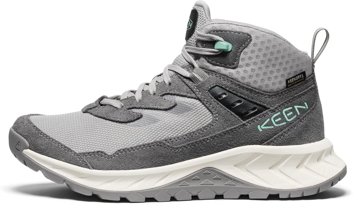 KEEN Women's Hightrail Mid Height Durable Lightweight Breathable Leather Waterproof Hiking Boots