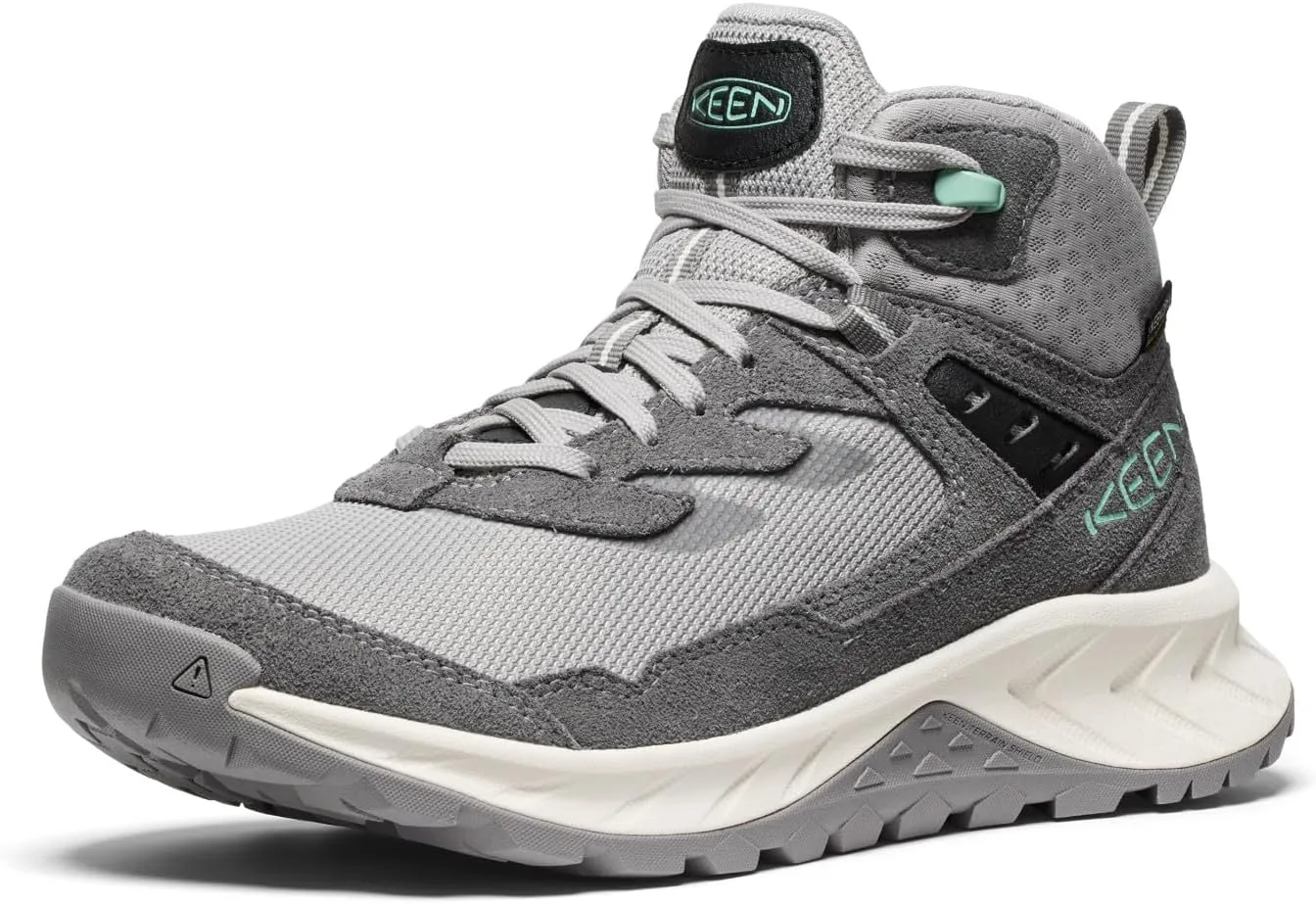 KEEN Women's Hightrail Mid Height Durable Lightweight Breathable Leather Waterproof Hiking Boots