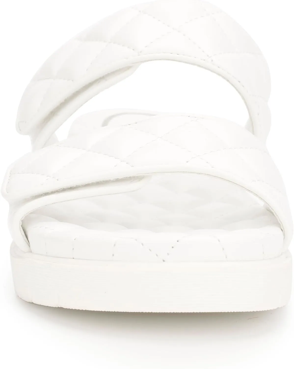 Kenneth Cole Women's Reeves Quilted 2 Band Slide Sandal