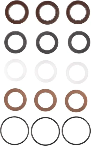Kit 170 General Pump Compatible OEM Replacement Seal Packing Kit 20mm for General Pump: T, TSF, and W Models, Made in Italy, Exceeds OEM Standards