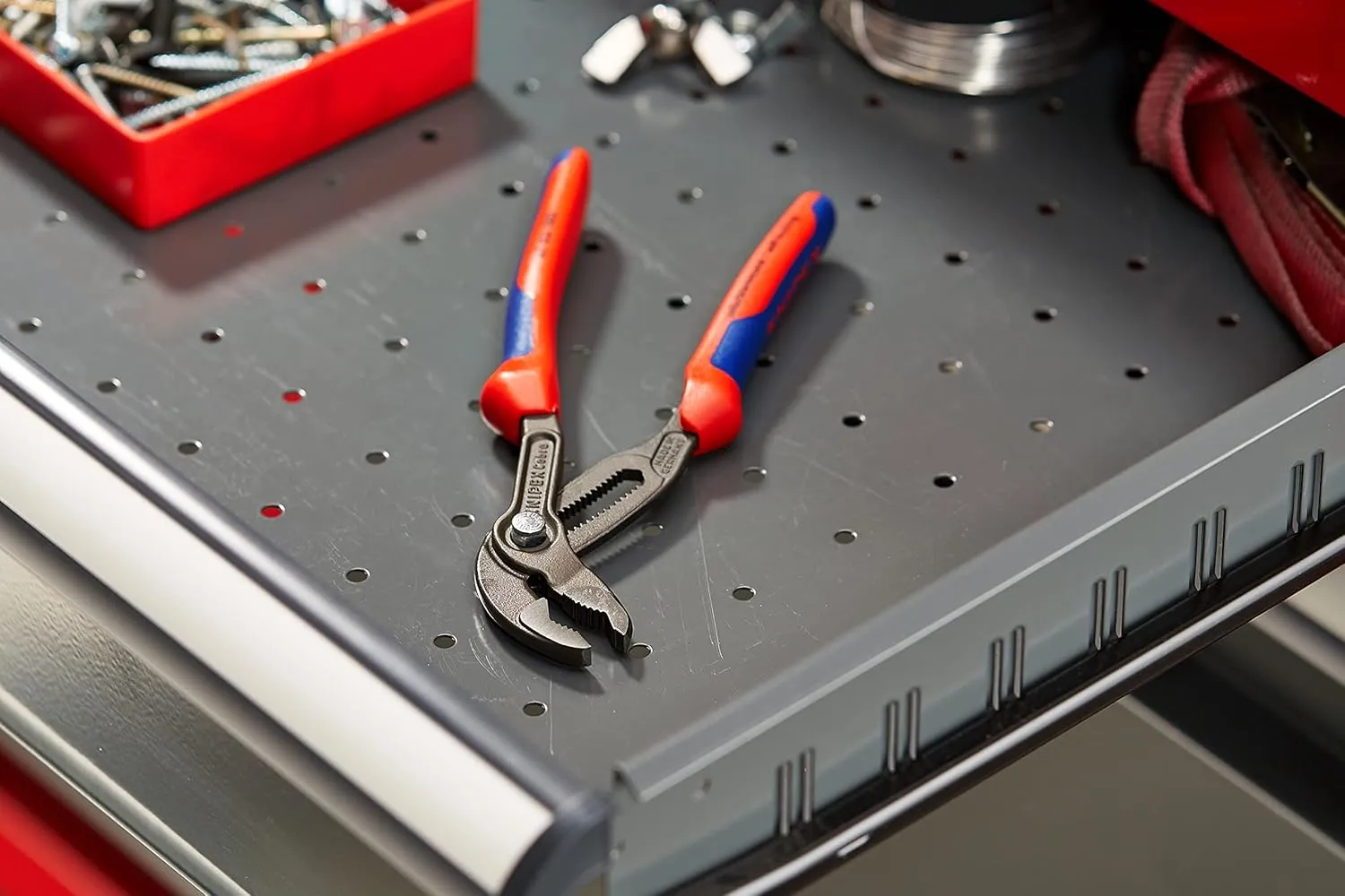 Knipex 87 02 180 Water Pump Pliers "Cobra" 7,09" with soft handle