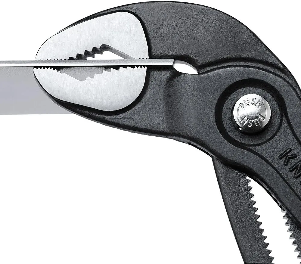 Knipex 87 02 180 Water Pump Pliers "Cobra" 7,09" with soft handle