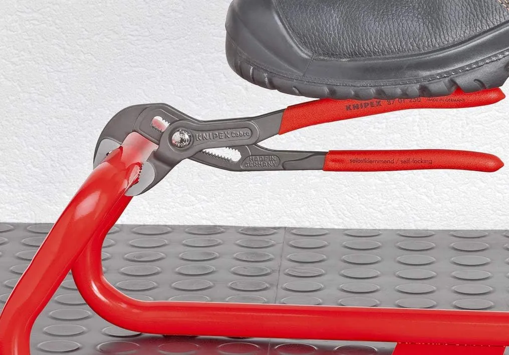 Knipex 87 02 180 Water Pump Pliers "Cobra" 7,09" with soft handle