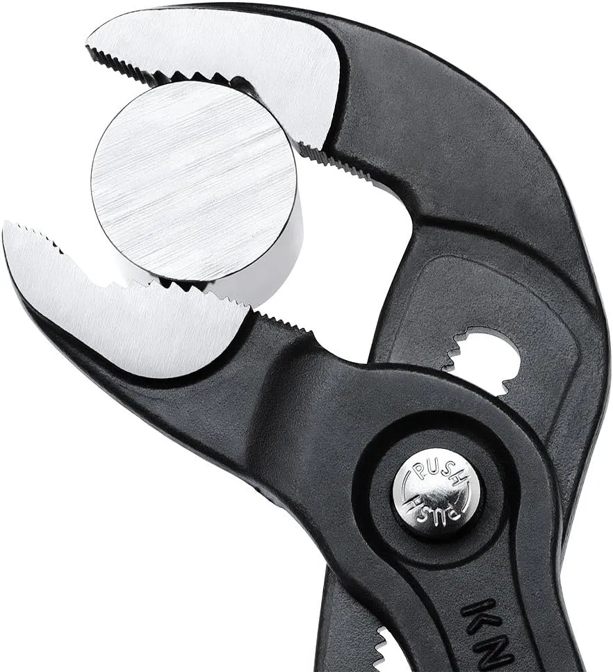 Knipex 87 02 180 Water Pump Pliers "Cobra" 7,09" with soft handle