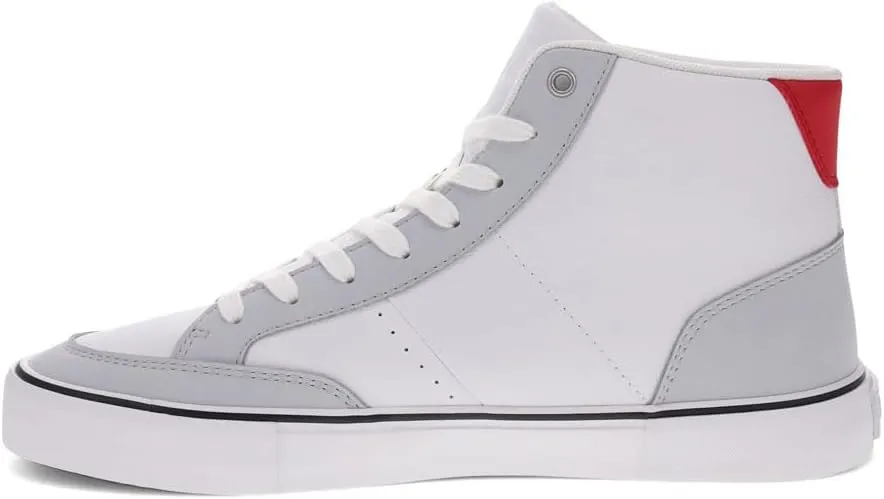 Levi's Mens Munro Mid Vegan Leather Casual Lace Up Sneaker Shoe