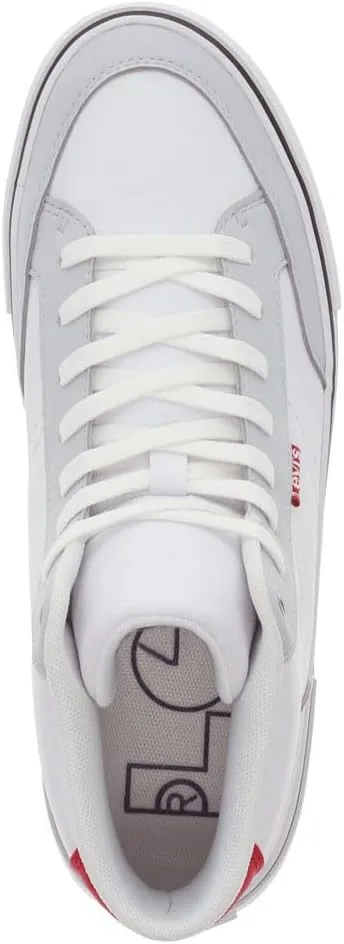 Levi's Mens Munro Mid Vegan Leather Casual Lace Up Sneaker Shoe