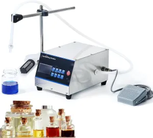 Liquid Filling Machine, Automatic Bottle Filler 2-3500ml/min Dual Voltage 110V/220V