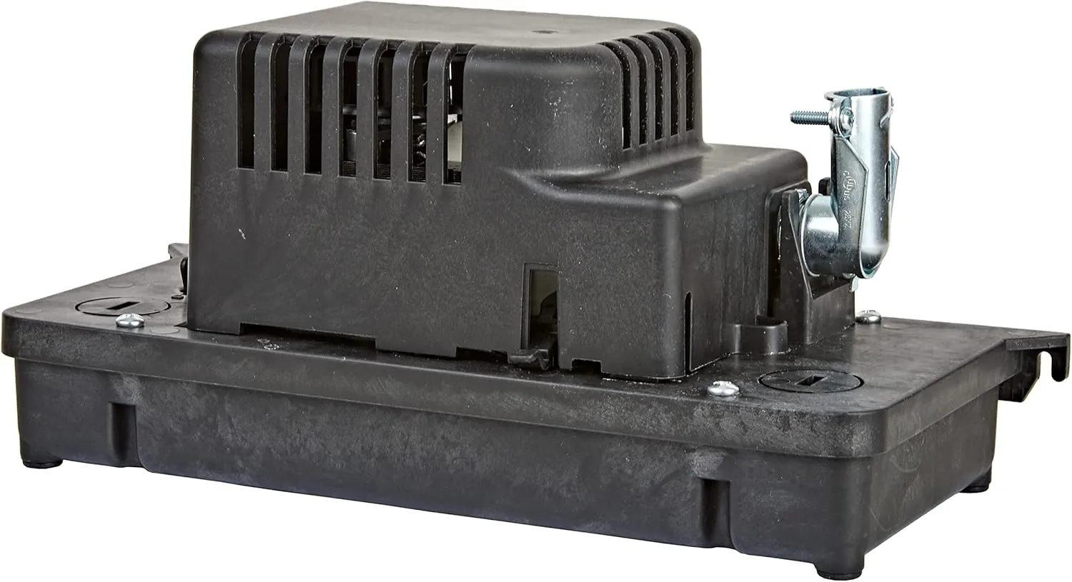 Little Giant VCCA-20-P 115 Volt, 1/30 HP, 80 GPH Low Profile Plenum Condensate Removal Pump, 6-ft. Cord (plug-less), Black, 554221101