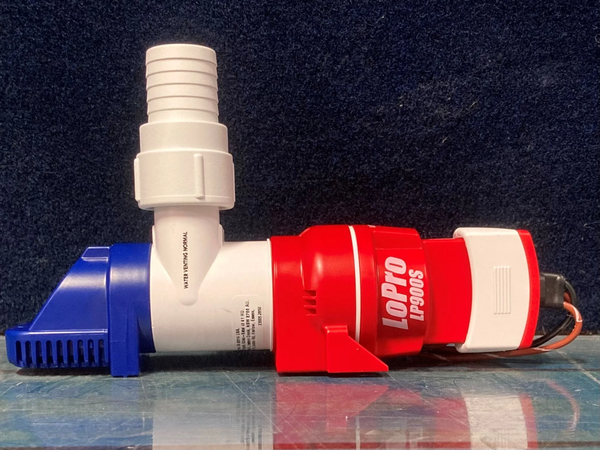 Low-Profile Rule Bilge Pump 900 Gph 12v (manual or auto)