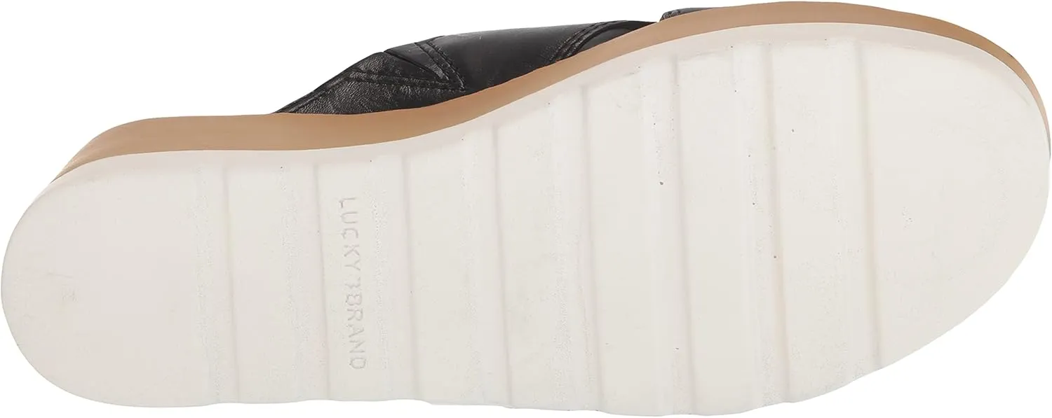 Lucky Brand Women's Vebony Platform Slide Sandal