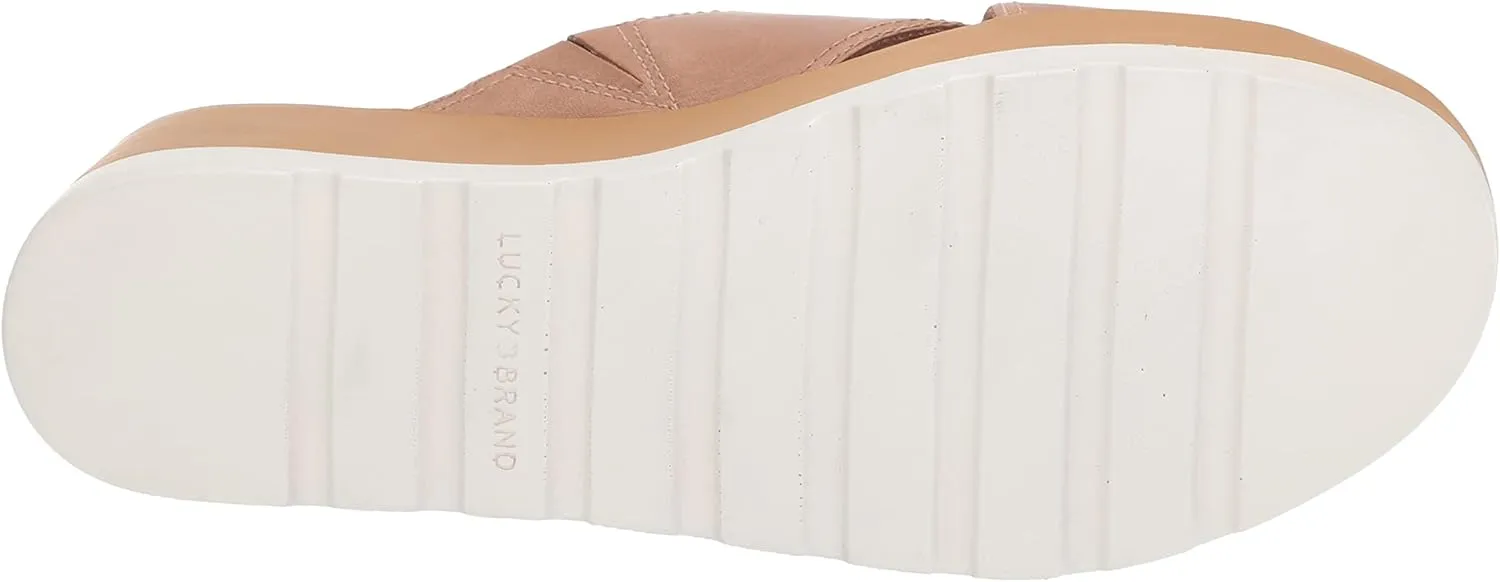 Lucky Brand Women's Vebony Platform Slide Sandal