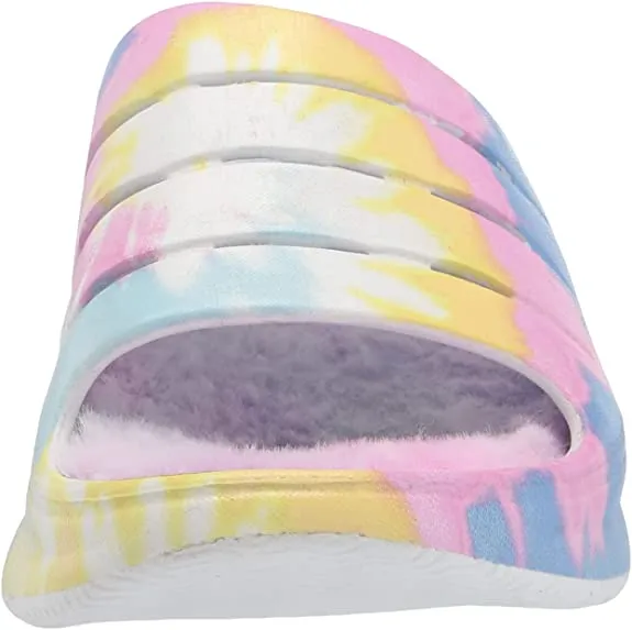 Madden Girl Women's Hawaii-F Slide Sandal, Lt Tie Dye, 6