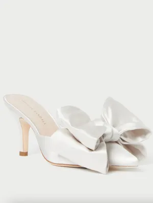 Margot Bow Mule-Cream