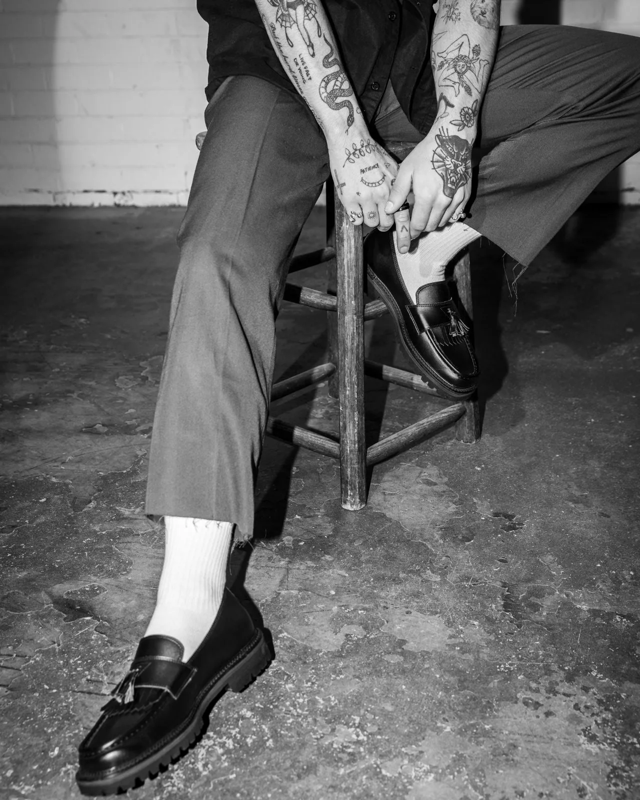 Mater Loafer in Black from Nōskin