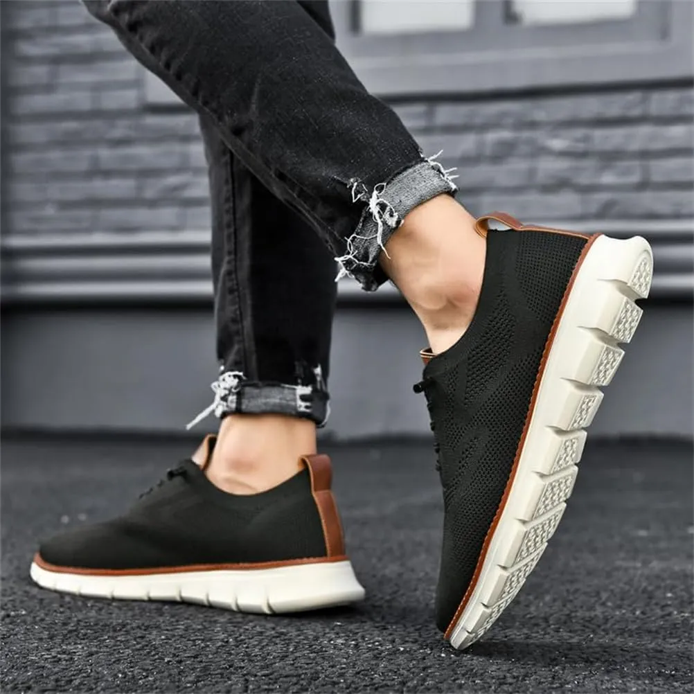 Mens Casual Dress Shoes,Breathable Lightweight Sports Shoes Mesh Shoes,Oxfords Lace Up Business Walking Shoes