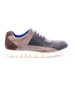 Men's Fairman Low-Top Leather Sneaker In Starry Night