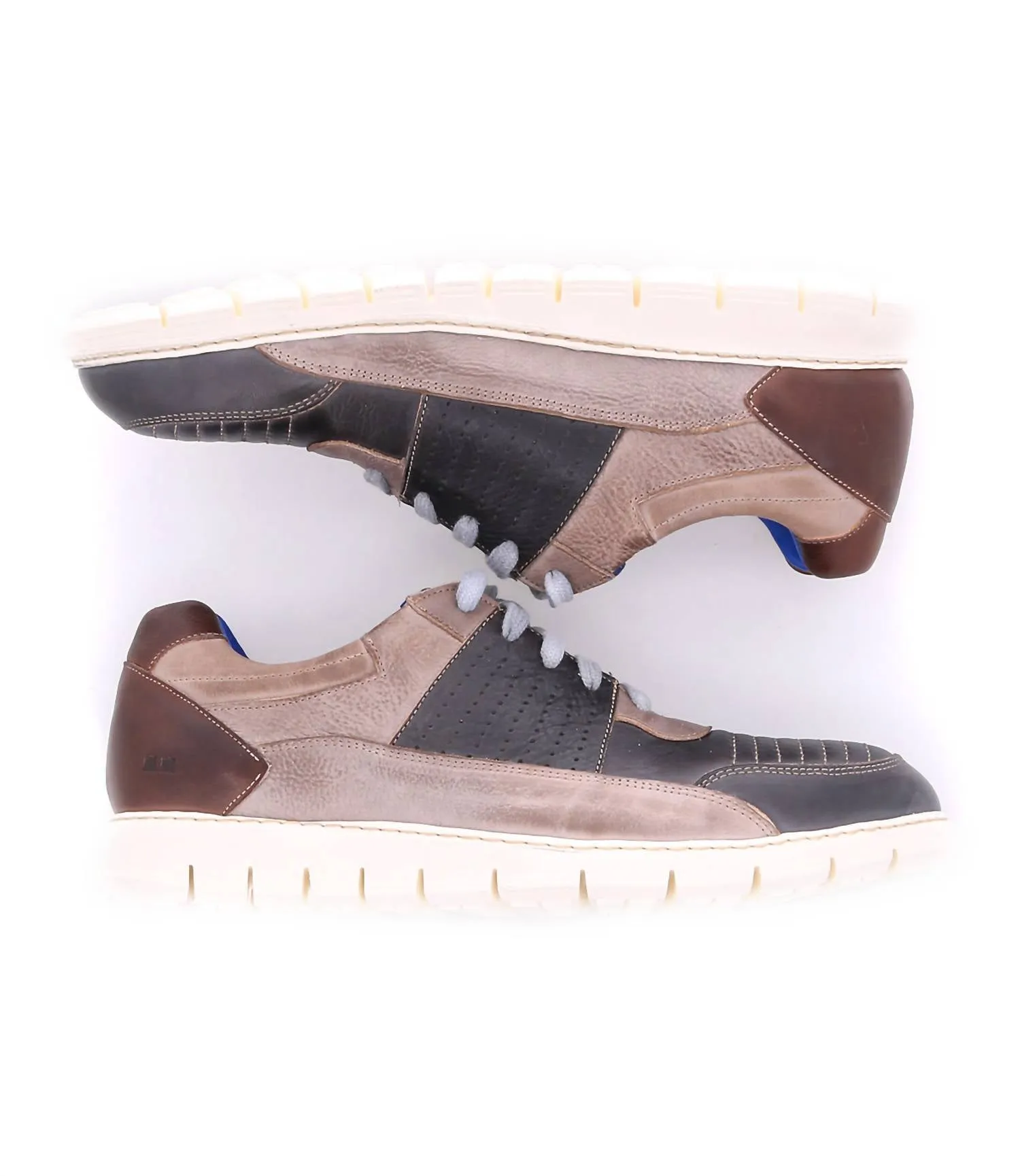 Men's Fairman Low-Top Leather Sneaker In Starry Night
