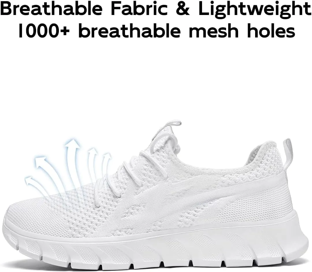 Men's Road Running Shoes Walking Tennis Sports Slip On Sneaker Workout Gym Comfortable Fashion Shoes for Men